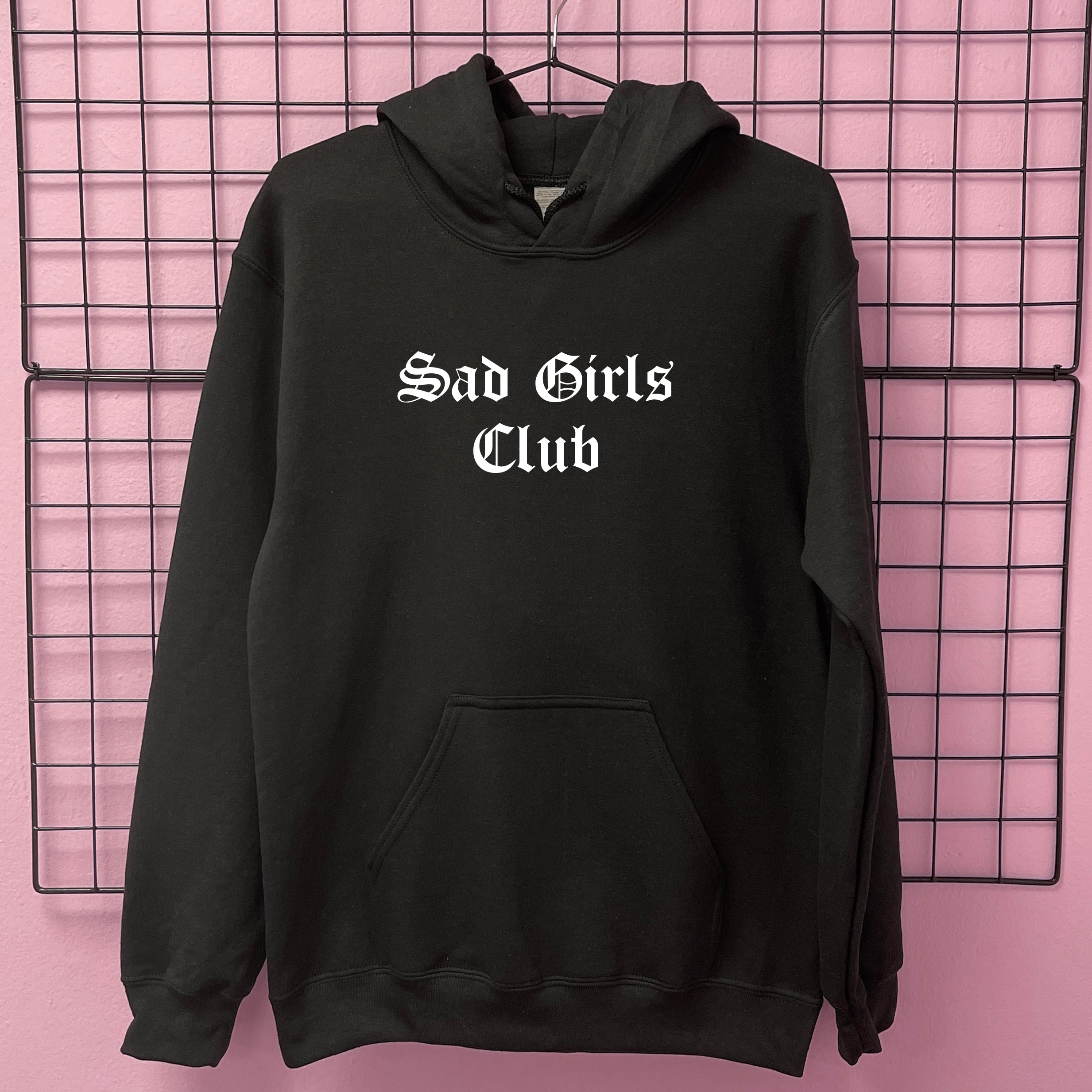 Sad girl sweatshirt sale