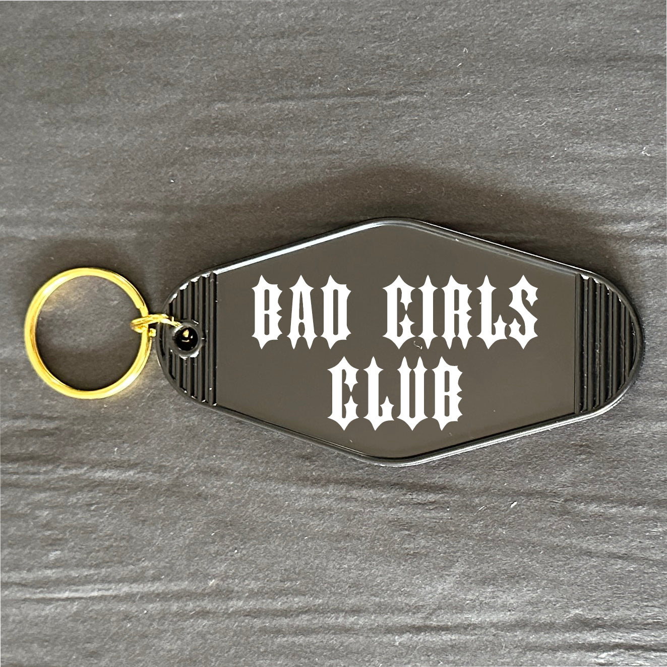 BAD GIRLS CLUB KEYRING