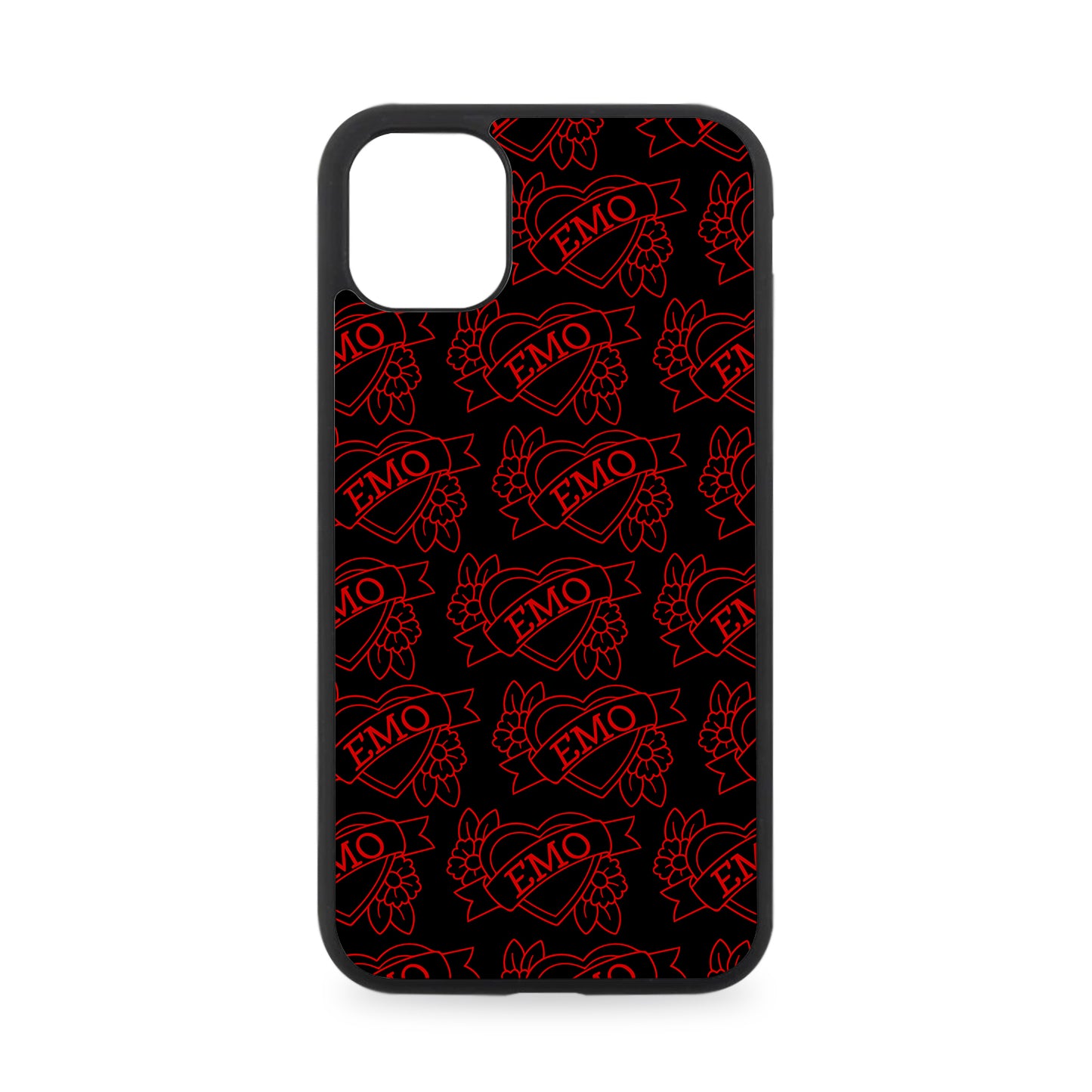 EMO RUBBER PHONE CASE