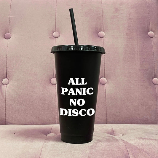 ALL PANIC NO DISCO COLD CUP TUMBLER