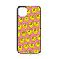 YELLOW SMILEY RUBBER PHONE CASE