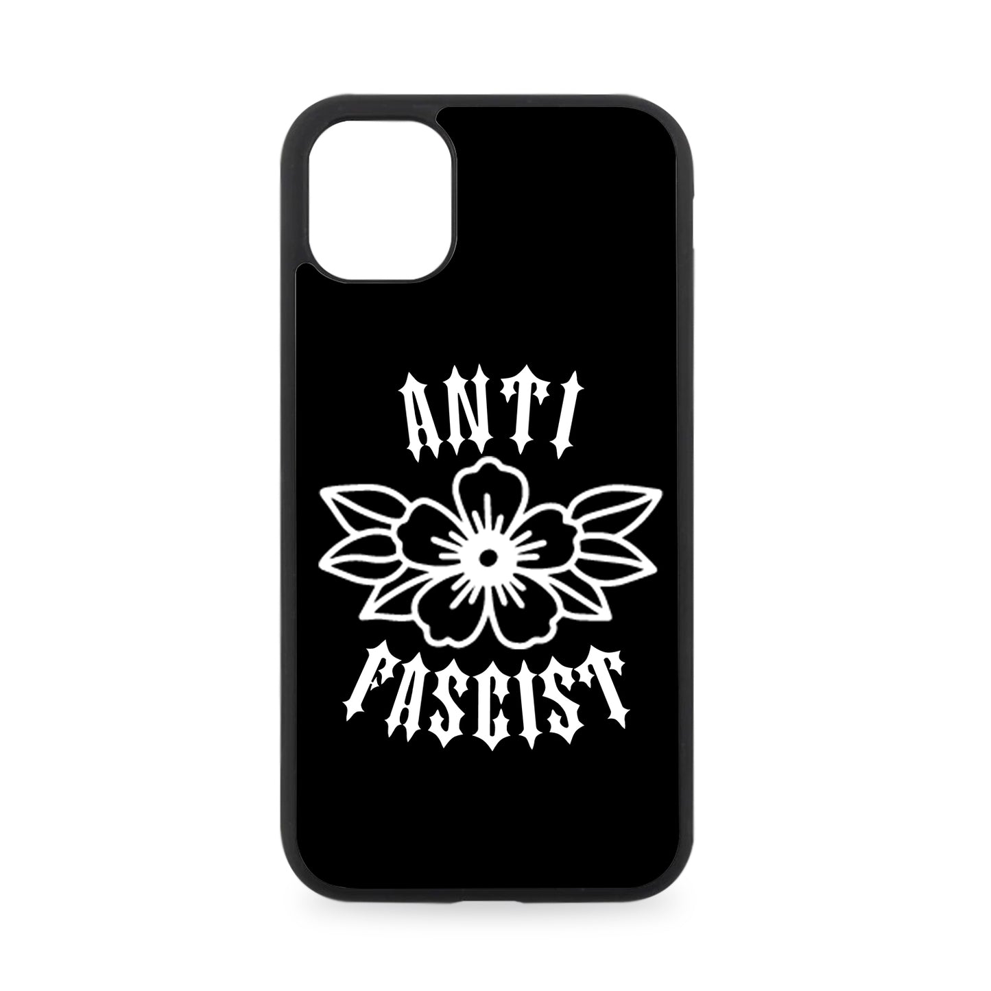 ANTI FASCIST RUBBER PHONE CASE