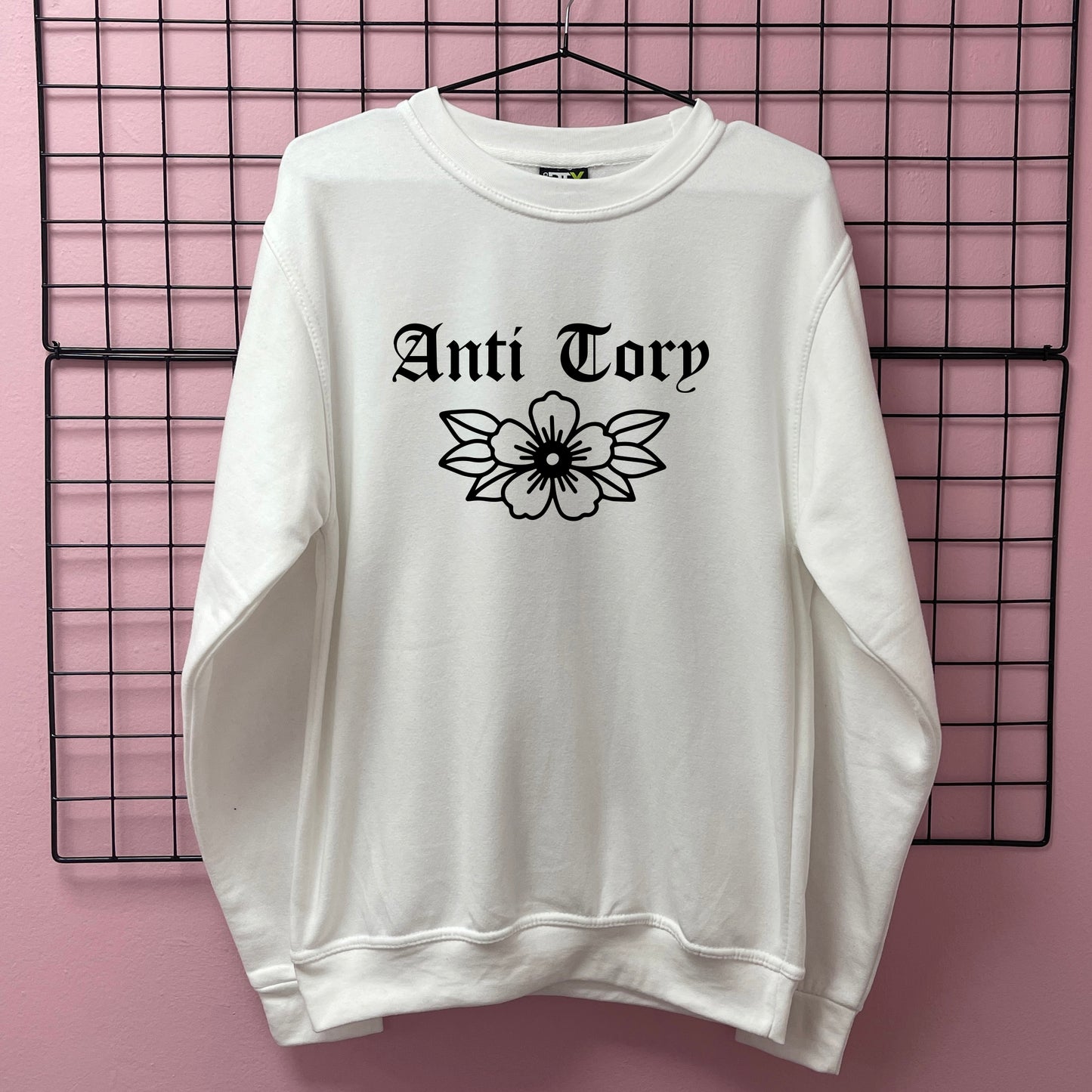 ANTI TORY FLOWER SWEATSHIRT