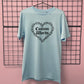 CUSTOM CHAIN HEART T-SHIRT