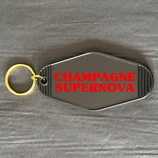 CHAMPAGNE SUPERNOVA KEYRING