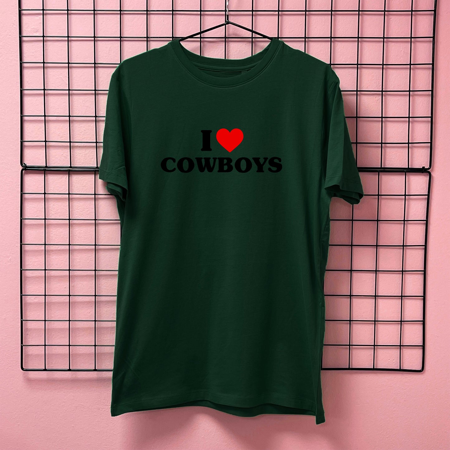 I LOVE COWBOYS T-SHIRT