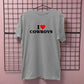 I LOVE COWBOYS T-SHIRT