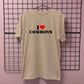 I LOVE COWBOYS T-SHIRT