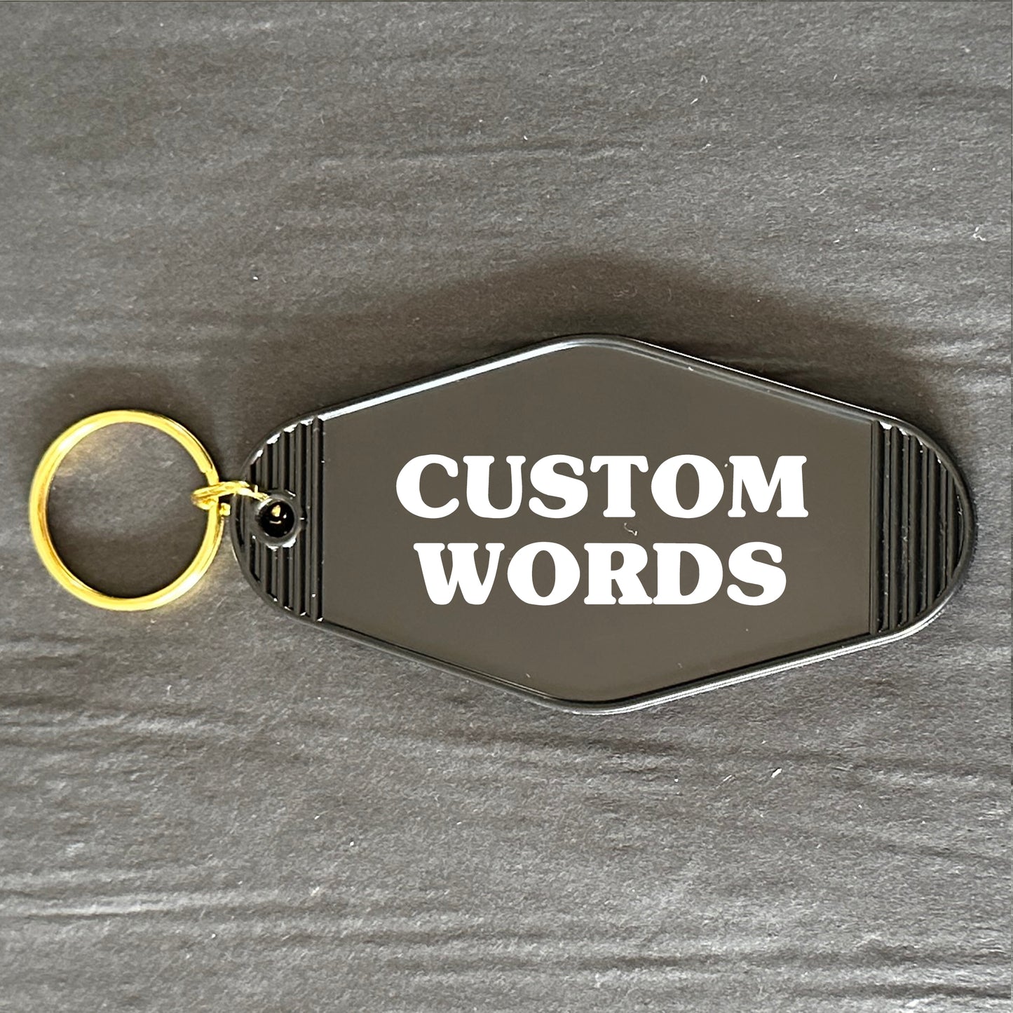 CUSTOM KEYRING