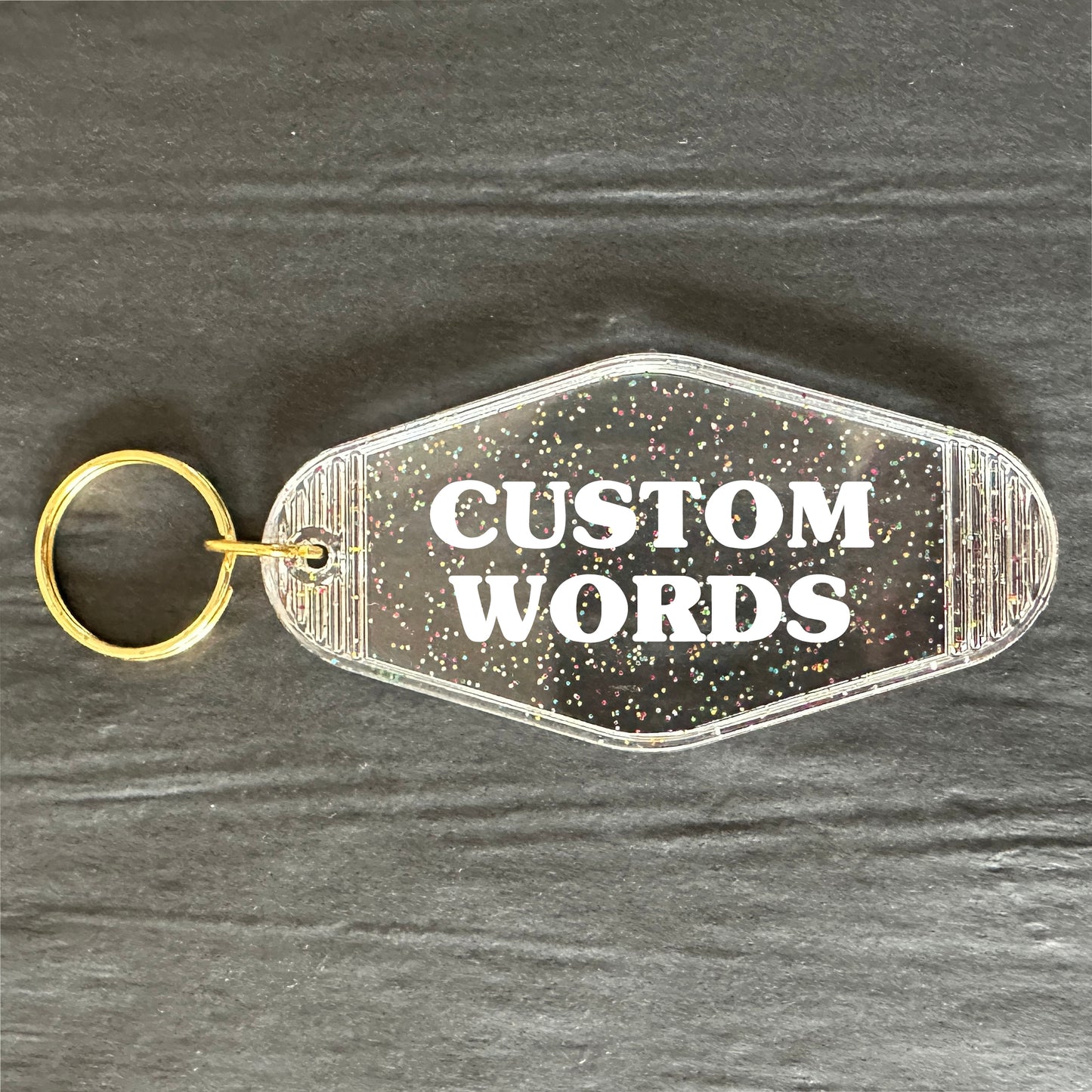 CUSTOM KEYRING