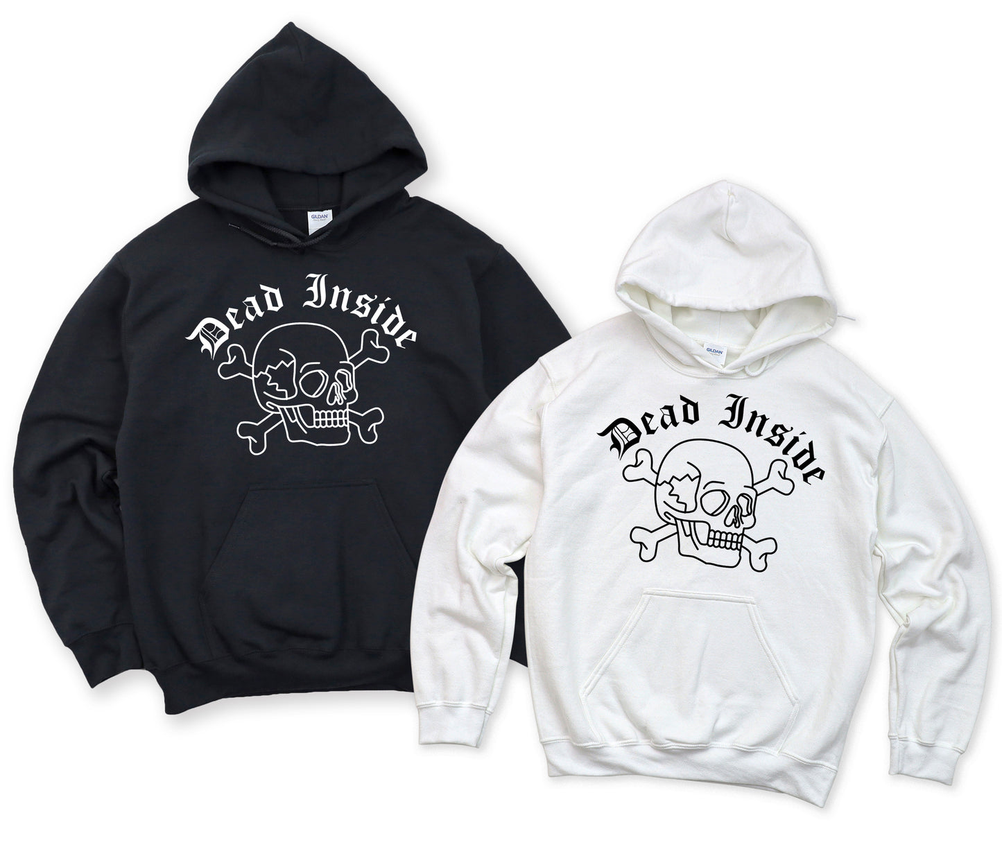 DEAD INSIDE SKULL KIDS HOODIE