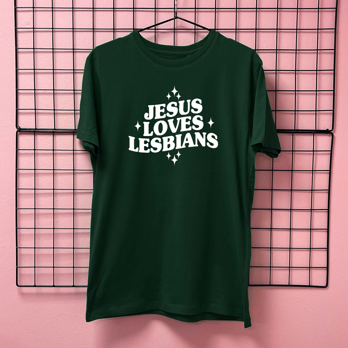 JESUS LOVES LESBIANS T-SHIRT