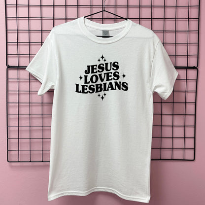 JESUS LOVES LESBIANS T-SHIRT