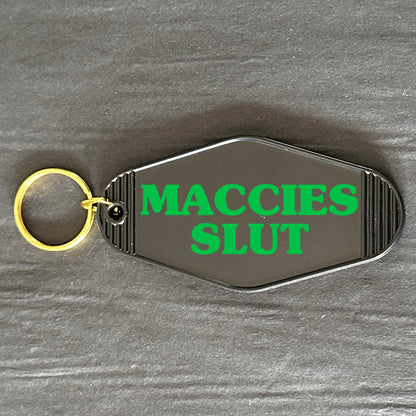 MACCIES SLUT KEYRING