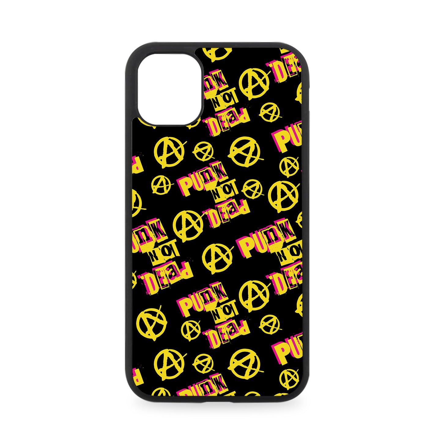 PUNK NOT DEAD RUBBER PHONE CASE