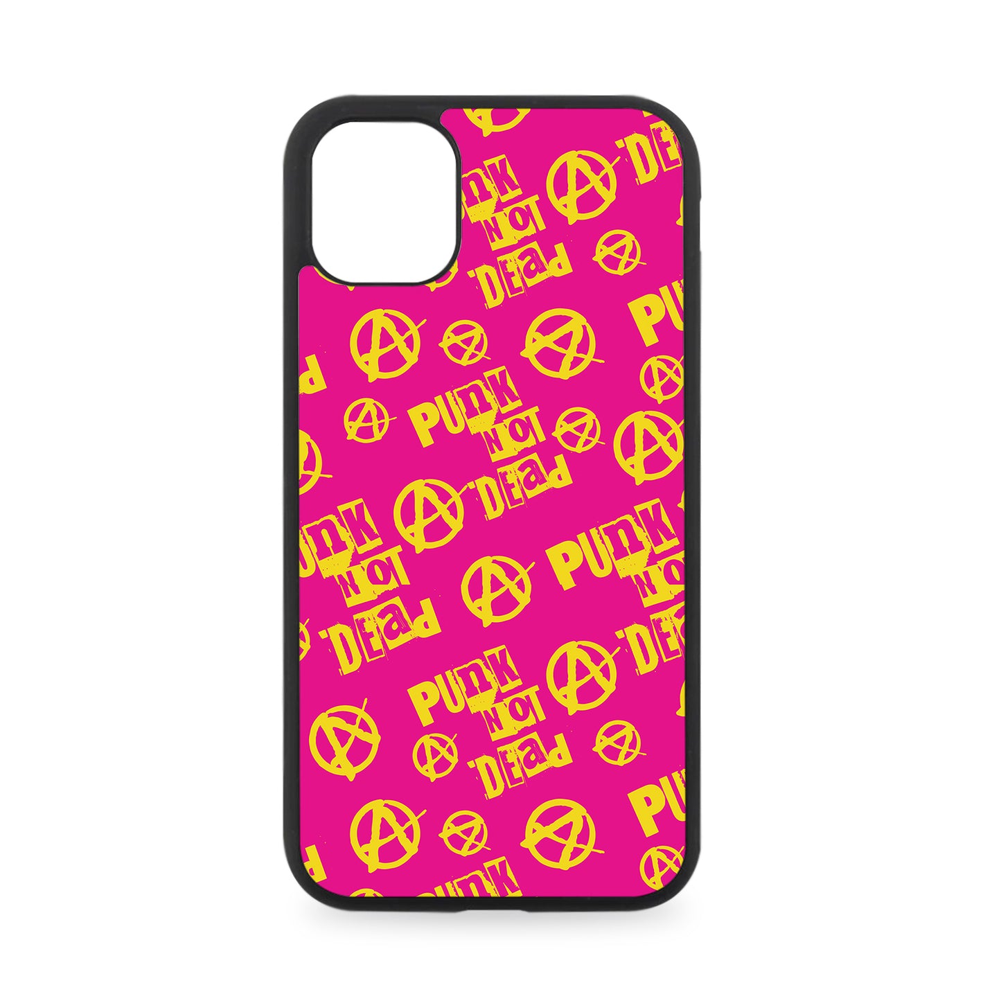 PUNK NOT DEAD RUBBER PHONE CASE