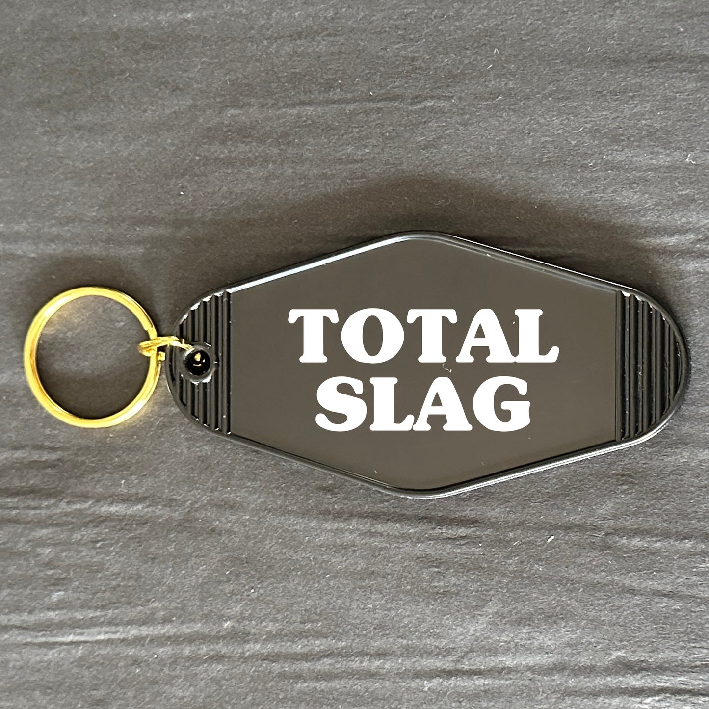 TOTAL SLAG KEYRING