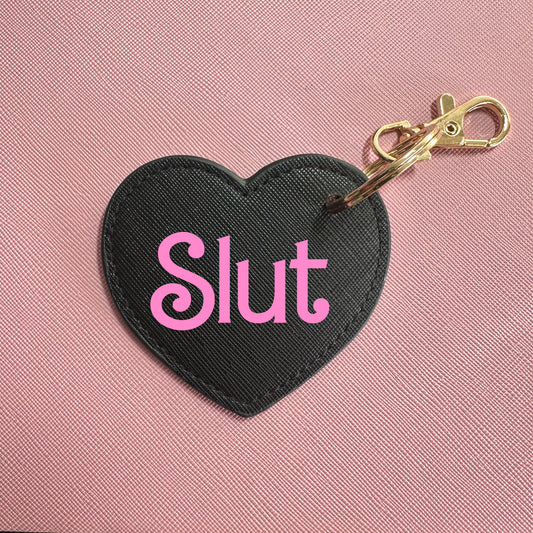 SLUT HEART KEYRING