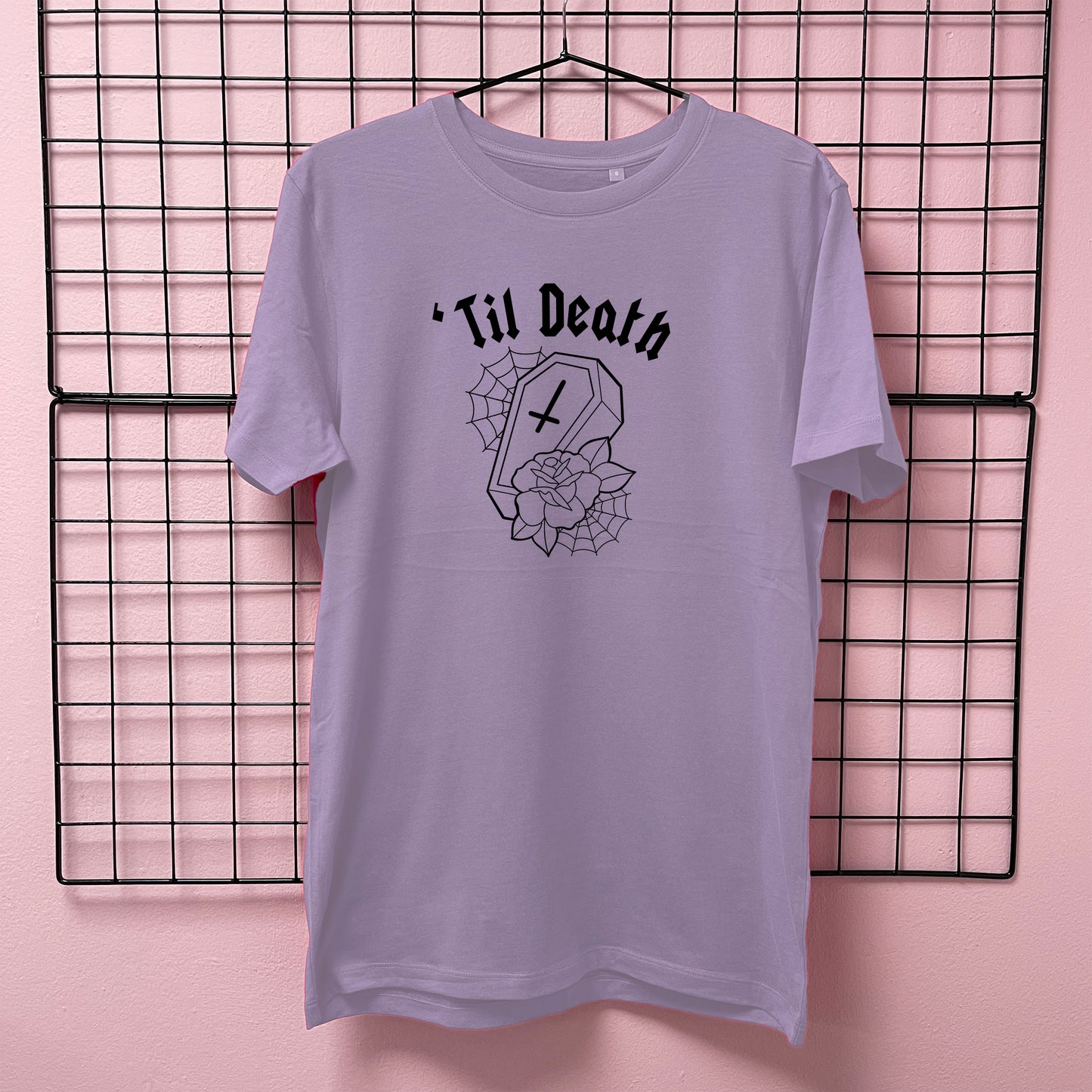 TIL DEATH COFFIN T-SHIRT