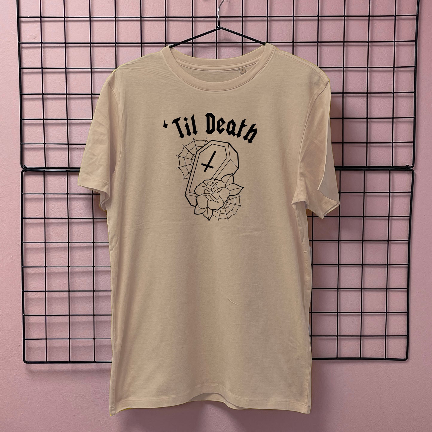 TIL DEATH COFFIN T-SHIRT