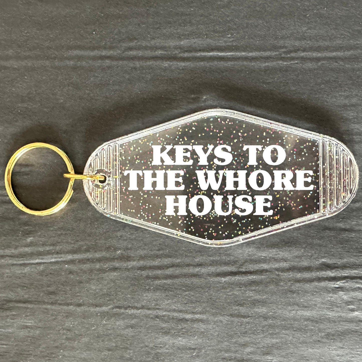 KEYS TO THE WHORE HOUSE KEYRING