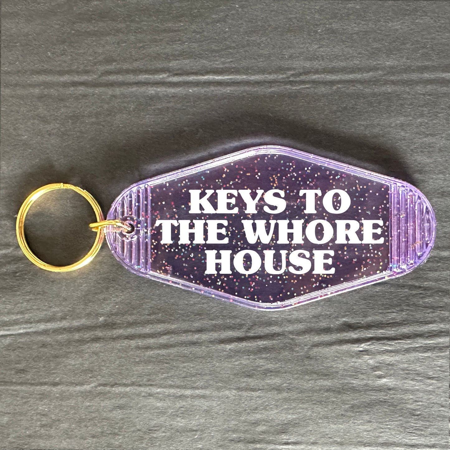 KEYS TO THE WHORE HOUSE KEYRING