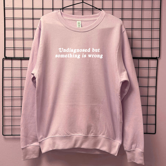 UNDIAGNOSED BUT SOMETHING IS WRONG SWEATSHIRT