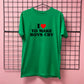 I LOVE TO MAKE BOYS CRY HEART T-SHIRT