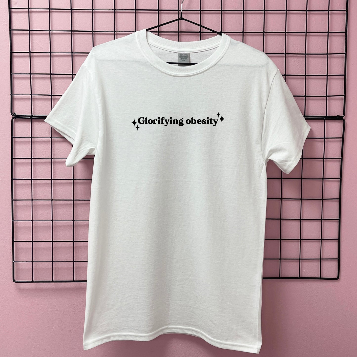 GLORIFYING OBESITY T-SHIRT